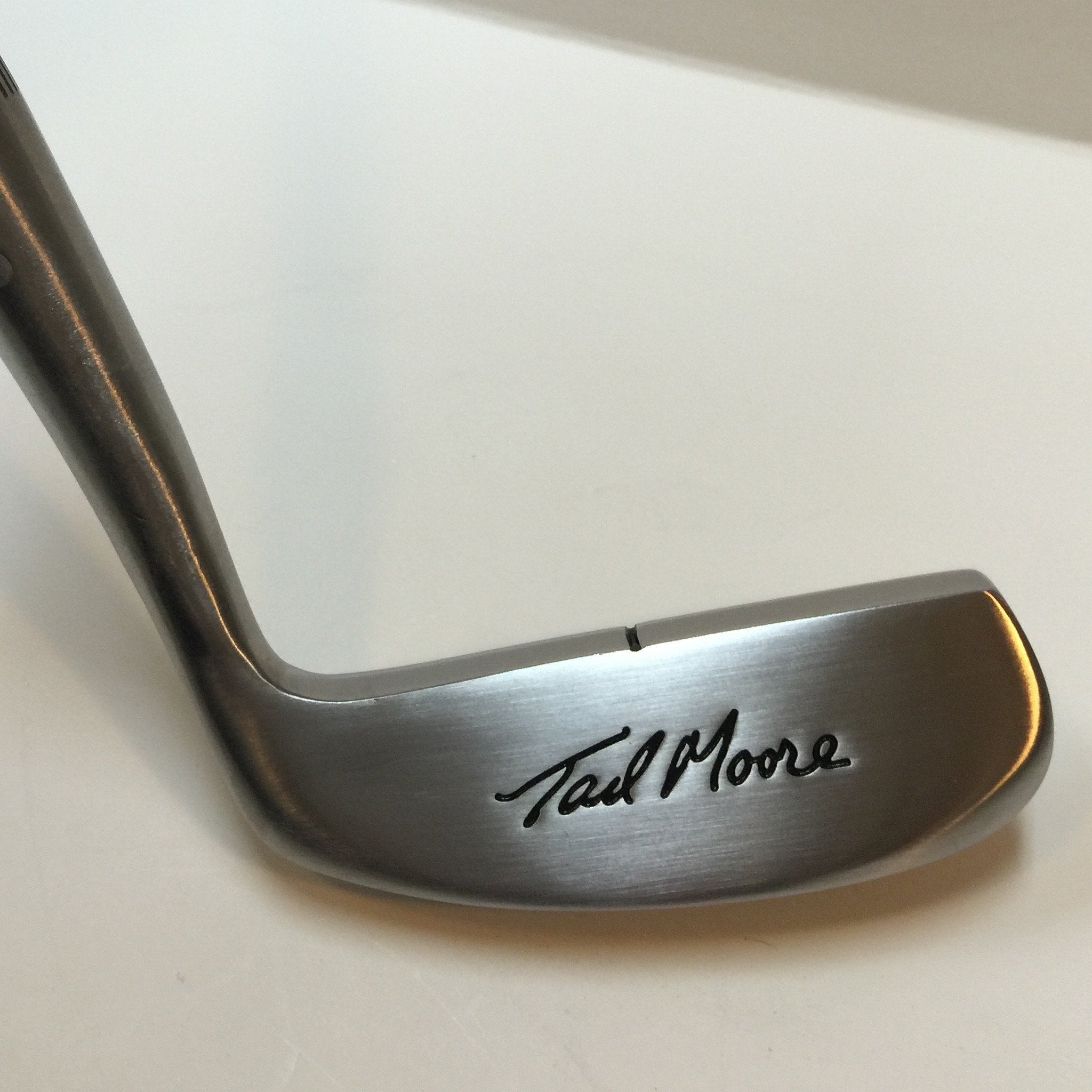 Tad Moore Signature Muscle Back Blade Hickory Putter