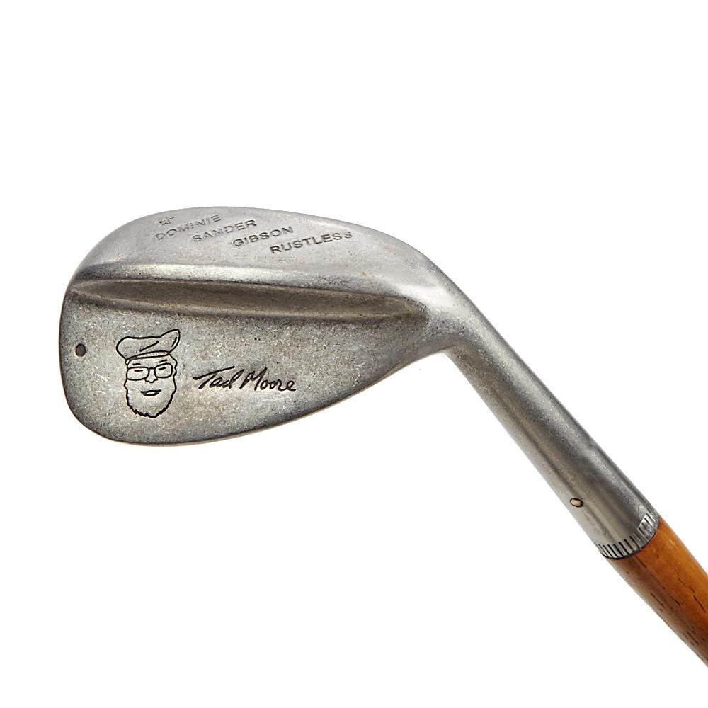 The Dominie Sander RH Niblick Hickory Iron 56º – Tad Moore